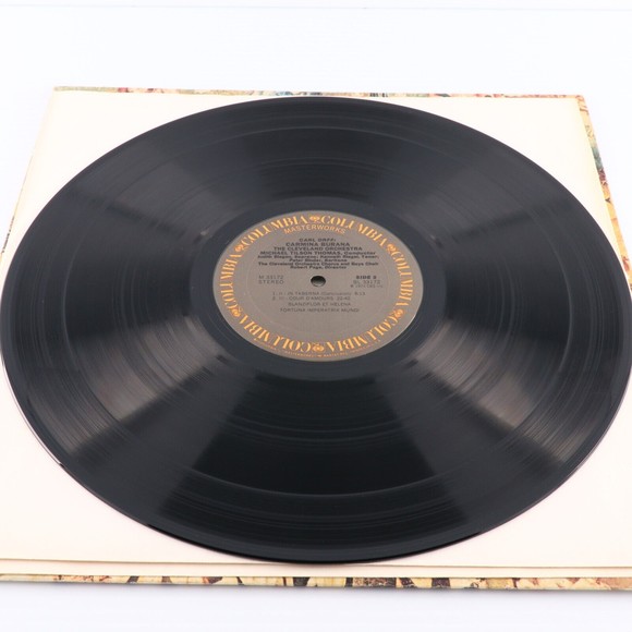 Carl Orff: Michael Tilson Thomas, Cleveland Orchestra Carmina Burana LP Record - Picture 11 of 12